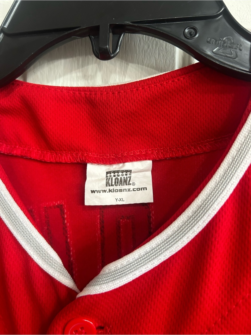 Los Angeles Angels #27 Red Mike Trout Kids Baseball Jersey - Picture 5 of 5
